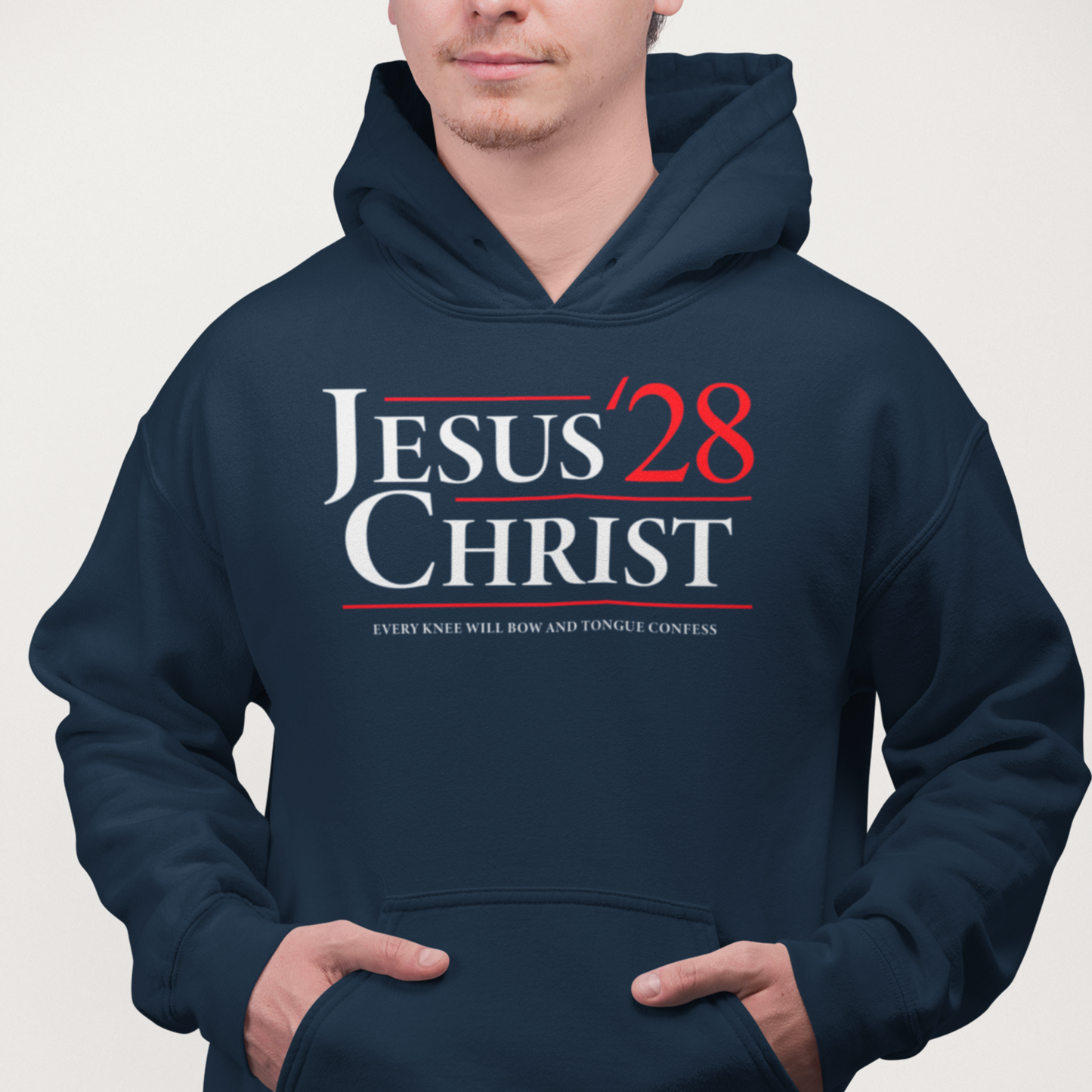 Jesus Christ 2028 Hoodie