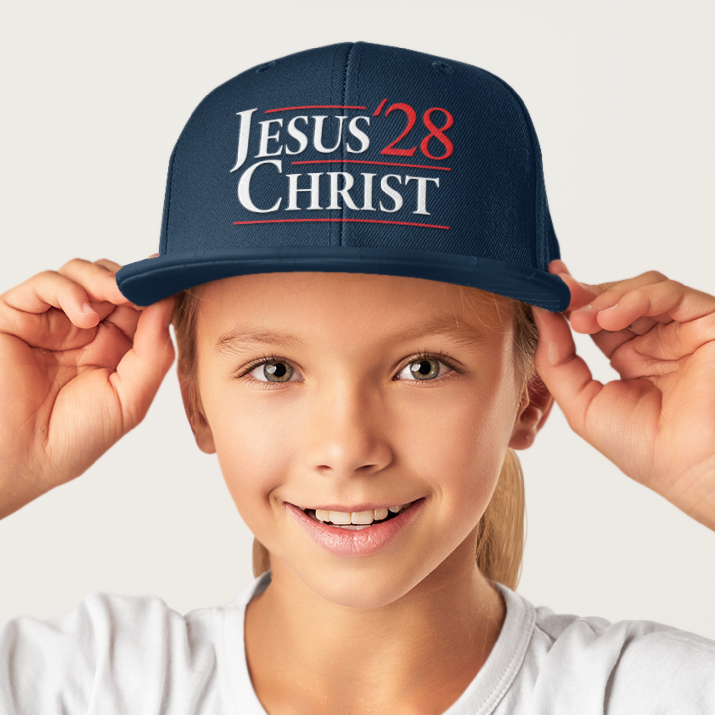 Jesus Christ 2028 Trucker Hat