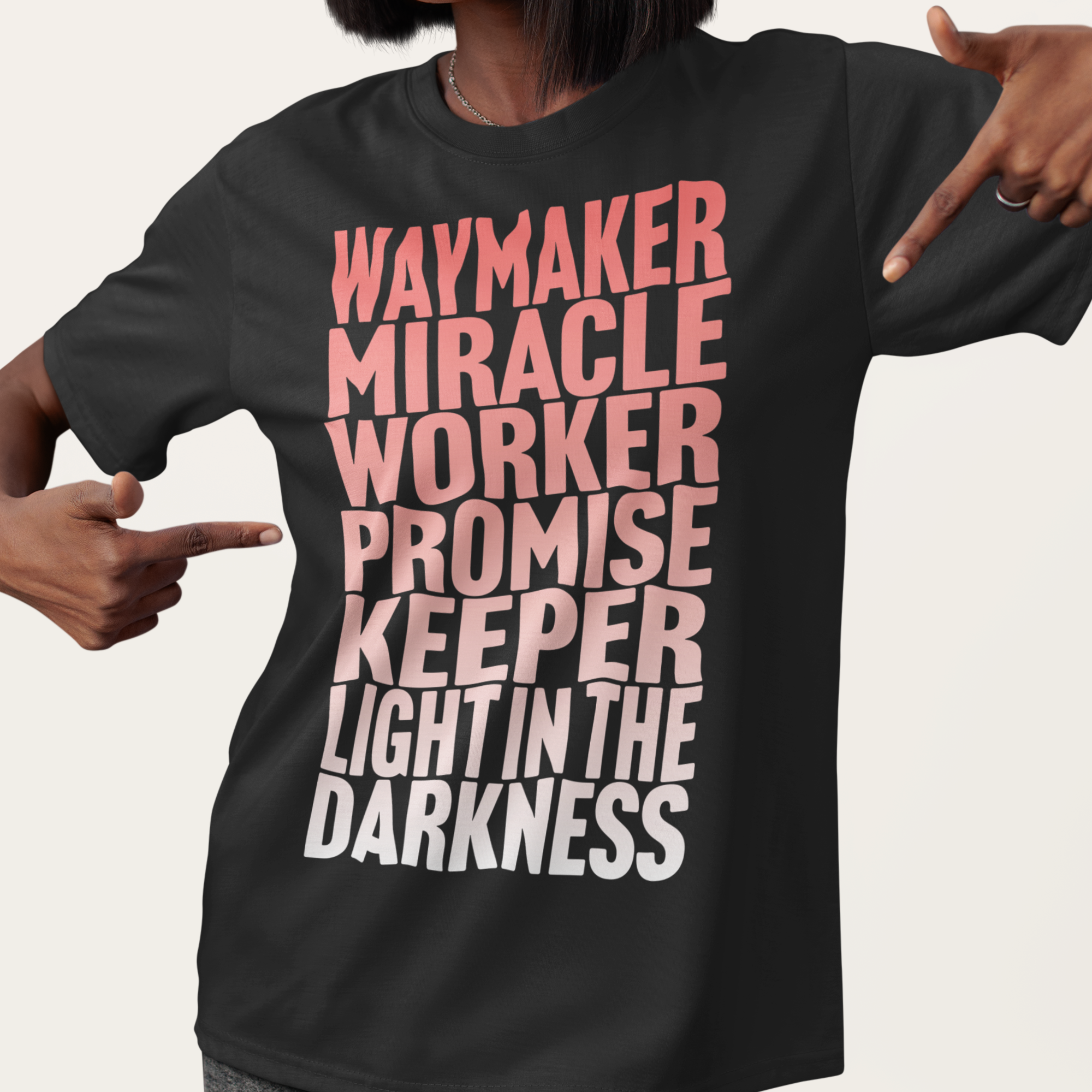 Waymaker Tee | Worship-Inspired Christian Shirt – Foundations Retail